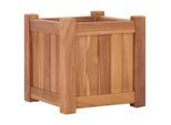 vidaXL Hochbeet 30x30x30 cm Massivholz Teak