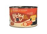 Lucky Lou Nassfutter Katze Adult Geflügel 12x200 g