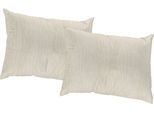 Dekokissen WIRTH "Riccia" Gr. 1, beige (creme, goldfarben, gemustert), B:40cm L:40cm, Baumwolle, Polyester, Dekokissen_Sitzkissen_Kissenhüllen, Kissenhülle ohne Füllung, 2 Stück