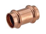 Press-Muffe - 22 mm - Kupferrohre - DVGW-zertifiziert - für V- & M-Kontur