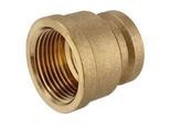 Messing Gewindefitting-Reduziermuffe 1'' IG x 3/4'' IG