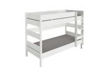 PAIDI Etagenbett Tiago ¦ weiß ¦ Maße (cm): B: 136,3 H: 160,6