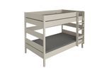 PAIDI Etagenbett Tiago ¦ beige ¦ Maße (cm): B: 136,3 H: 160,6
