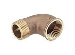 Rotguss Gewindefitting-Winkel 90° - 3/4'' IG x 3/4'' AG
