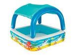 Bestway Kinderschwimmbecken , Multicolor , Kunststoff , Tier , 140x114x140 cm , SGS-geprüft, EN 71 , Freizeit & Co, Pools & Wasserspass, Planschbecken