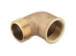 Rotguss Gewindefitting-Winkel 90° - 1 1/4'' IG x 1 1/4'' AG