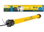 Rollladenmotor SCHELLENBERG "Premium, Rohrmotor mit Funk Endlageneinstellung", gelb, B:6,5cm L:62cm Ø:4,5cm, Kunststoff, Stahl, Rollladenmotoren, geeignet für 60 mm Rollladenwellen, Maxi, 40 Nm, Zugkraft 60 kg