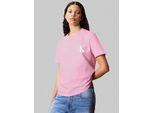 Calvin Klein Jeans T-Shirt »A- Logo CN 2 Pack Tee«, (Packung, 2er-Pack), Mit Rundhalsausschnitt