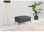 Polsterhocker SIT & MORE "Emely", grau, B:104cm H:47cm T:69cm, 90% Polyester, 10% Polyamid, Hocker, Polsterhocker, mit praktischen Stauraum