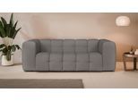 LeGer Home by Lena Gercke 3-Sitzer »TALISHA Designersofa, moderne Steppung, Masse B/T/H: 229/110/75 cm«, moderne Steppung, hoher Sitzkomfort