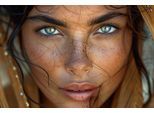 Leinwandbild GREEN EYES ORIENT