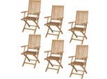 Gartenstuhl siena GARDEN 6er Set PALEROS