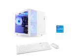 CSL PC "Cube V24127", weiß, Microsoft Windows 11 Home (64 Bit), 32 GB RAM 1.000 GB SSD, Desktop-PCs, PC