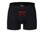 multifanshop Herren Boxer Short - Kaiserslautern - Herzschlag - Druck rot - Unterwäsche