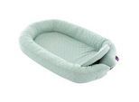 Träumeland Kuschelnest , Hellblau , Textil , Füllung: Schaumstoff, Faserbällchen,Schaumstoff, Faserbällchen , 52x8x76 cm , Lga, Oeko-Tex® Standard 100 , Bezug abnehmbar, Bezug waschbar, schadstoffgeprüft, mit Reißverschluss , Schlafen, Babybettausstattung, Babynestchen & Nestchenschlangen
