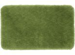Badematte GÖZZE "»DELUXE«", grün (dunkelgrün), rechteckig (70cm x 120cm ), 1 Stk., Polyester, Badematten, Badematte, mit extra hohem Flor