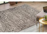 Teppich KAYOOM "Davis 425", grau, B:120cm H:12mm L:170cm, Polyester, Teppiche, Teppich, edles Design, pflegeleicht, neutrale Farben