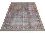 Teppich LUXOR LIVING "LAGERRÄUMUNG", bunt (terra, multi, höhe 5 mm), B:120cm H:5mm L:170cm, Kunstfaser, Teppiche, Teppich, Sonderposten, moderne Vintage Designs, Orient Optik, mit Bordüre