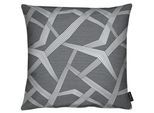 Dekokissen APELT "Domino", grau (anthrazit), B:45cm H:5cm L:45cm, Polyester, Dekokissen_Sitzkissen_Kissenhüllen