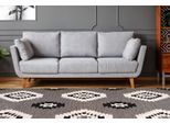 Teppich ARTE ESPINA "Ethnie 400", grau, B:200cm H:10mm L:290cm, Baumwolle, Teppiche, Teppich, 3D-Design, Kurzflorteppich, Ethno-Design