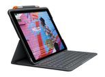 Logitech Tablet-Tastatur »Cover Slim Folio iPad 10,2" (7, Gen,)«, (Ziffernblock)