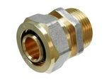 Schraubfitting-Übergang mit Außengewinde - 20 x 2,0 mm - 1'' für Alu-Mehrschicht-Verbundrohr