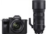 Sony Alpha ILCE-7 IV + 28-70mm + Sigma 70-200mm f2,8 DG DN OS (S) - abzgl. 150,00€ Sommer Cashback