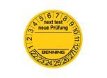BENNING Prüfplaketten D30mm RL (756212)