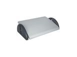 Fußstütze lichtgrau B520xT350xH140mm Höhenverstellung 4-fach 30-165mm WEDO (2751037)