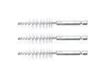 BGS Nylonbürste 17 mm Antrieb Außensechskant 6,3 mm (1/4 Zoll) 3 teilig ; BGS technic (3078-17-N)