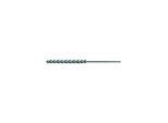 Lessmann Rohrbürste mikroabrasiv (SiC) Korn 120, Bürsten-⌀ 20 mm (54120200)