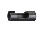 HAZET Abgassonden Einsatz 4680-7, 1/2 Zoll (12,5 mm) Doppel-Vierkant, Außen Sechskant Profil, SW 14 mm)