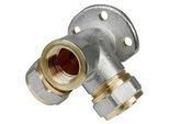 Schraubfitting-Doppel-Wandwinkel 90° mit Innengewinde - 16 x 2,0 mm - 1/2'' - für Alu-Mehrschicht-Verbundrohr