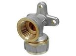 Schraubfitting-Wandwinkel mit Innengewinde - 20 x 2,0 mm - 1/2'' - für Alu-Mehrschicht-Verbundrohr
