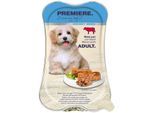 PREMIERE Chunky Menu Nassfutter Hund Adult, Rind pur 30x175 g