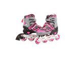 Kids Globe Street Rider Inlineskates Inliner rosa/grau verstellbar Größe 29-32