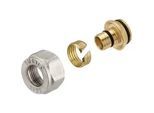 Klemmringverschraubung 3/4'' Eurokonus - für Mehrschicht-Verbundrohr 16 x 2 mm - 50 Stk. im Beutel