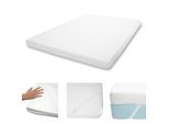 10cm Memoryfoam-Matratzentopper MCW-E63, Topper Matratzenauflage Matratzenschoner ~ 180x200cm Viscoschaum