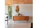 Buffet aus massivem Mahagoni Holz 200 Magda 50's