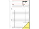 Formularbuch Set Sigel T1229, 2 x Lieferscheine SD011, A5, 4 x 40 Blatt, selbstdurchschreibend + gratis Notizbuch SN200, A5, 200 Seiten, kariert