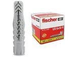 100 Stk. Fischer Universaldübel mit Rand UX 6 x 50 R - 72095