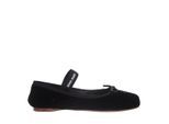 Miu Miu Ballerinas - Bow Ballet Flats - Gr. 37 (EU) - in Schwarz - für Damen
