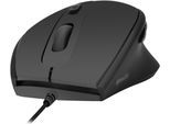 Speedlink Maus »AXON leise & antibakterielle Maus«, kabelgebunden, dpi-Schalter bis 2400 dpi, schwarz