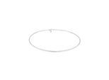 Kette ohne Anhänger ELLI "Elli Halskette Choker Cuff Basic It-Piece Blogger 925er Silber" Gr. 40, silber, Halsketten, Damen, 40, ohne Stein, Silber 925 (Sterlingsilber), L: 40