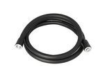 Samba II Brauseschlauch Kunststoff, schwarz 2000 cmmm - 93 233 62