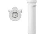 PP-WC-Anschlussstutzen gerade DN 100, verriegelbarer abu rat blocker - 400 mm lang