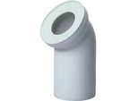 WC-Anschlussstück DN 100 - 45° - Weiß
