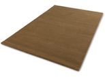 Teppich ASTRA "Barletta 240", braun (hellbraun), B:80cm H:20mm L:150cm, Kunstfaser, Teppiche, Teppich, Langflor, Shaggy, uni, weich, Wohnzimmer,Schlafzimmer