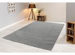 Teppich ASTRA "Domaso 250", blau (hellblau), B:160cm H:18mm L:230cm, Kunstfaser, Teppiche, Teppich, pastell Farben, weiche Haptik, uni, leichter Glanz,Wohnzimmer