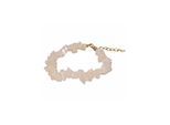 Armband FIRETTI "Schmuck Geschenk Armschmuck Armkette Edelstein Farbstein Perlmutt", gold (gelbgoldfarben, weiß), Armbänder, Damen, 22cm, Messing, Armband, Made in Germany - mit Perlmutt